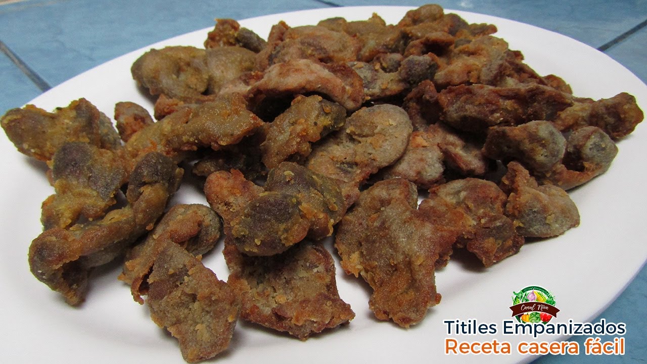 Titiles Empanizados Receta Original