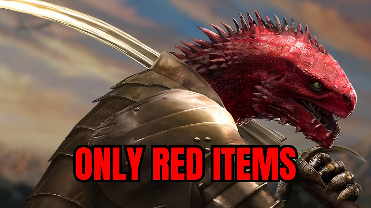 Can We Beat DOS2 with ONLY Red Items?