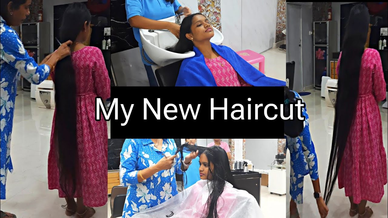 My New Haircut | Long Hair Cutting | Telugu girl mihira