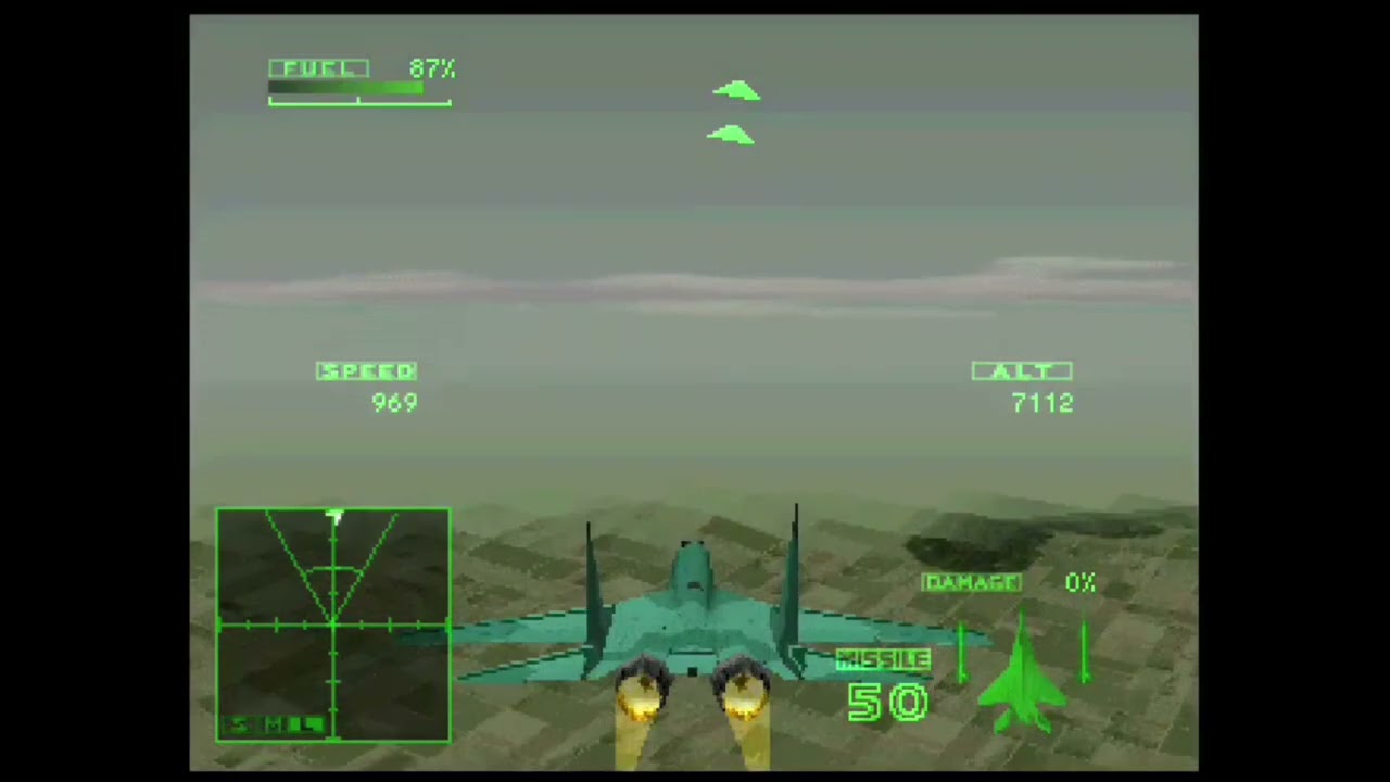 Ace Combat 2 - Mission 8A: Rising High