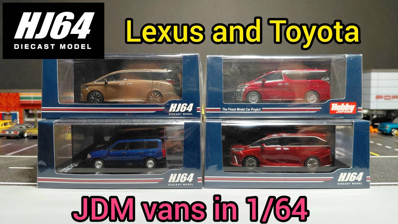 Let's check out these vans from Hobby Japan 64