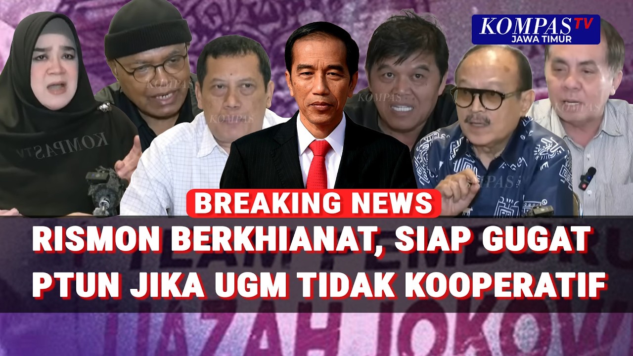 [FULL] Bonjowi Siap Gugat PTUN Jika Dokumen Ijazah Jokowi Tidak Dibuka! UGM Dinilai Tidak Kooperatif