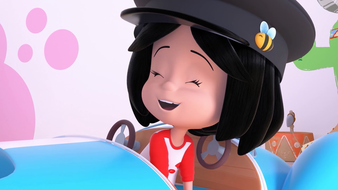 DRIVING PELUSIN - Cleo and Cuquin in English. Episode 3. Nick Jr USA.