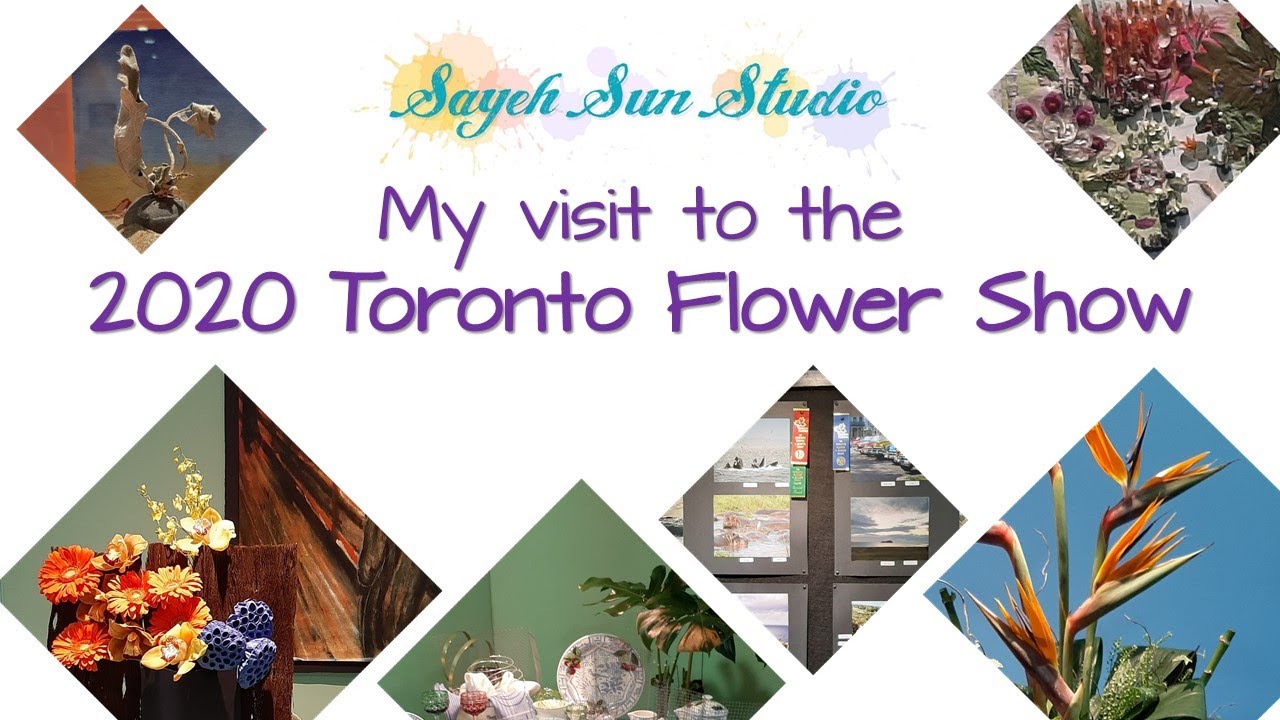 My visit to the 2020 Toronto Flower Show