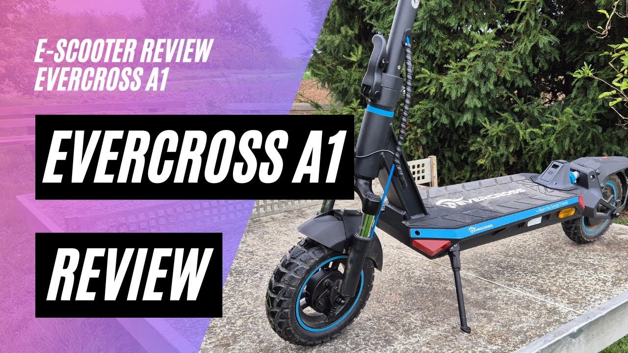 🛴 Evercross A1 🔍 Review nach ca. 70km (48V; 15,3AH;500W)