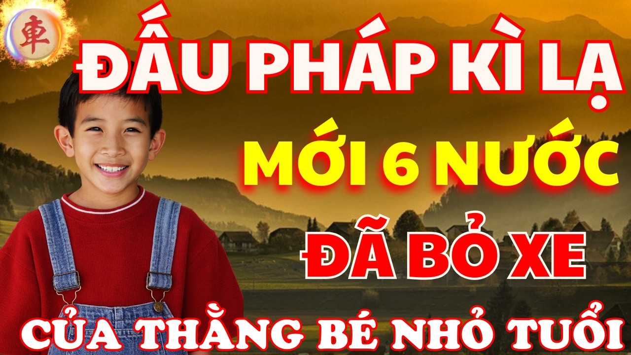 Cờ Tướng | Đấu Pháp Không Ai Dám Chơi Mới 6 Nước Cờ Đã Bỏ Xe , Và Cái Kết