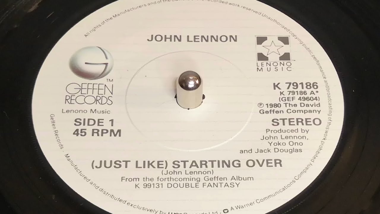 John Lennon - (Just Like) Starting Over (1980 7