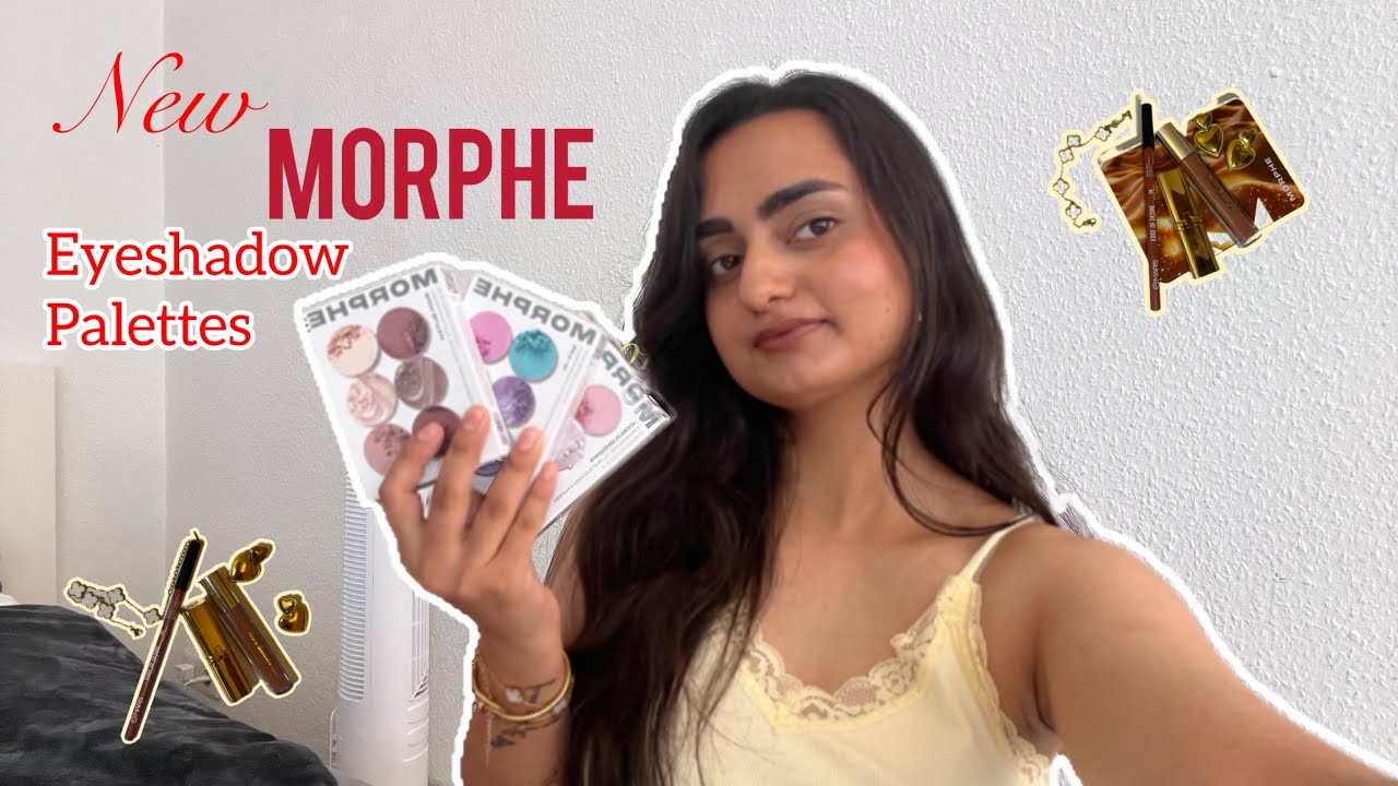 Trying new MORPHE 6 Pan and 12 Pan Eyeshadow Palettes | Honest Review
