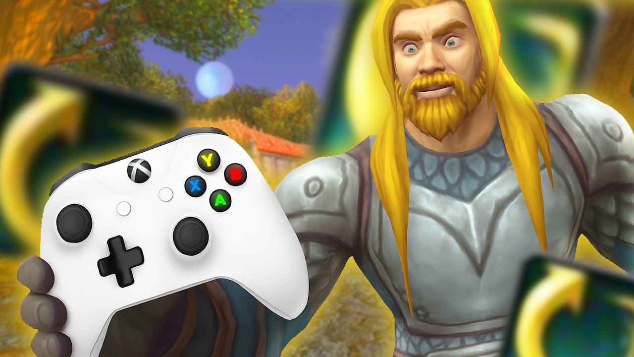 World Of Warcraft with a Controller
