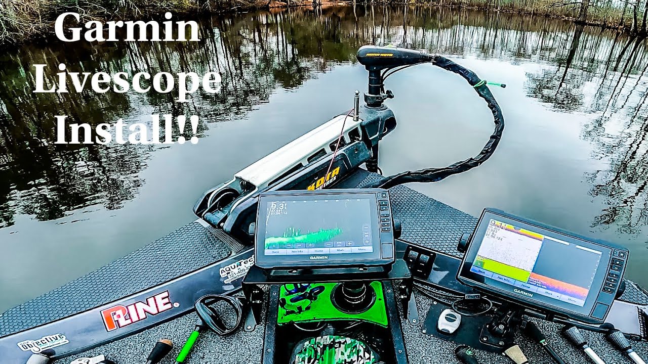 SIMPLE WAY To Install FORWARD FACING SONAR On an ALUMINUM BASS BOAT!! || Ranger RT188 Livescope