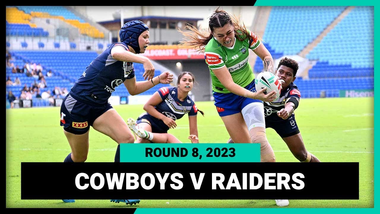 North Queensland Cowboys v Canberra Raiders | NRLW 2023 Round 8 | Full Match Replay