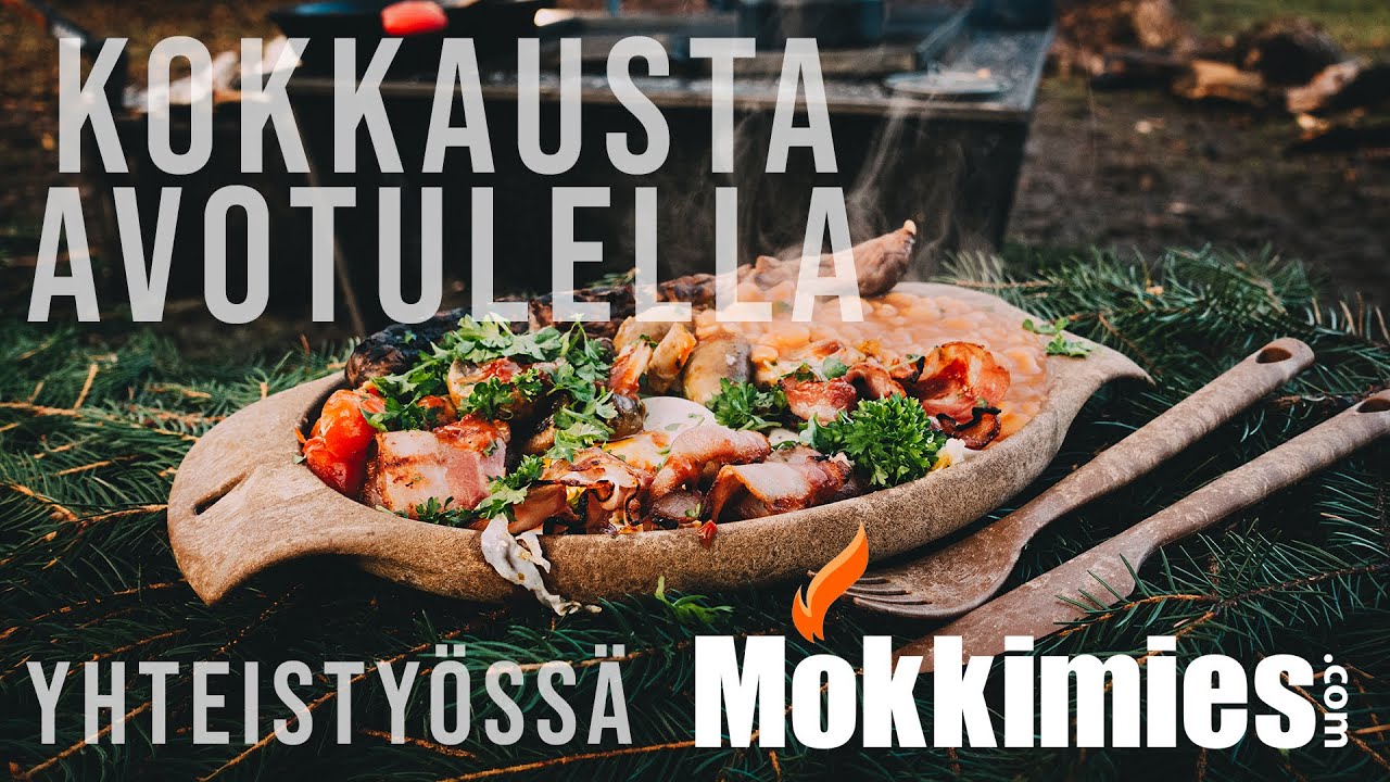 Retkiruokaa NUOTIOLLA: runsas brunssi-aamiainen | Cook King tulisijan ensitesti