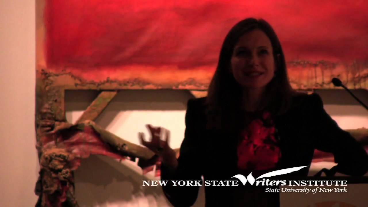 Sarah Thorton at the NYS Writers Institute in 2009