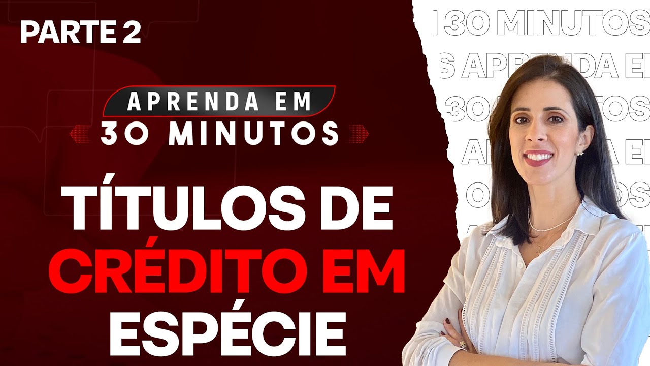 Títulos de crédito em espécie – Cheque e duplicata