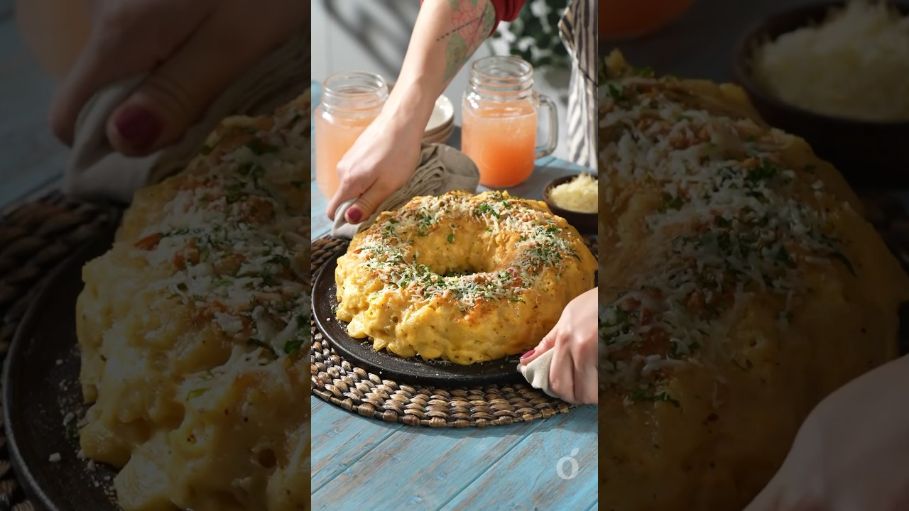Mac & Cheese Bundt Cake | Step-by-step Recipe