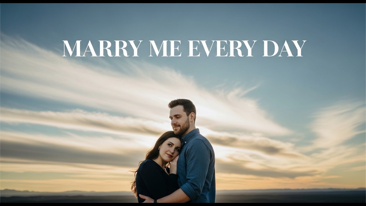 Marry Me Every Day 💍 | A Soft Romantic Love Song About Choosing Each Other Forever