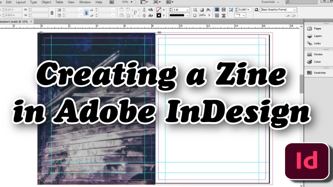 Creating a Zine in Adobe inDesign