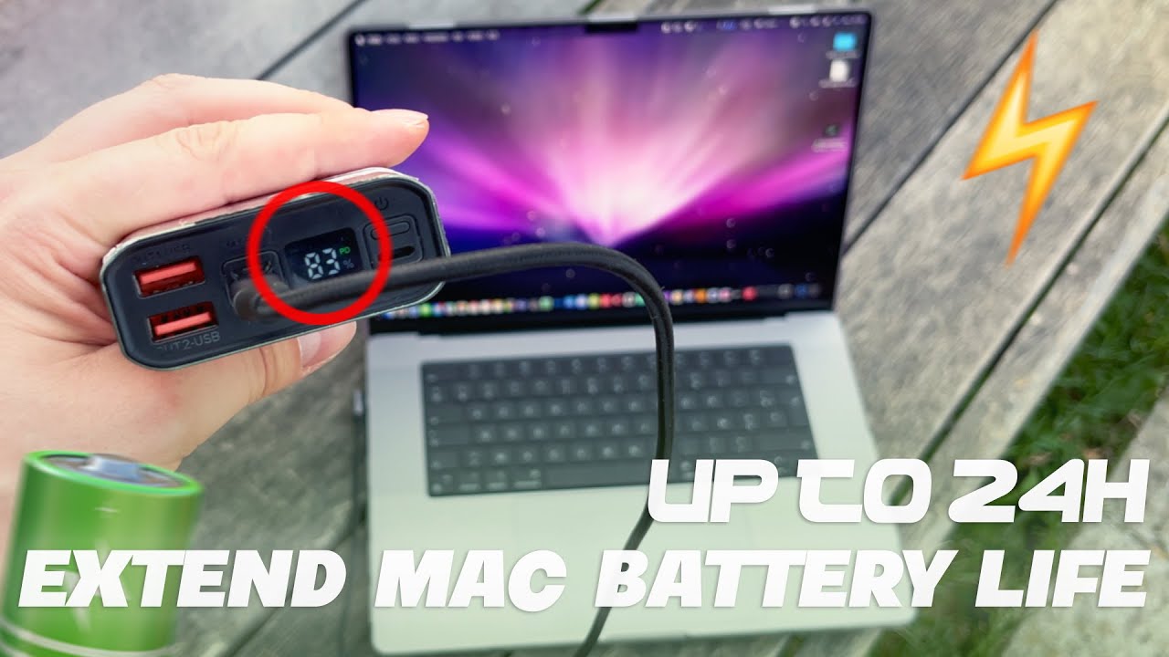 Как заряжать MacBook без зарядного устройства - Продлите работу батареи вашего MacBook !