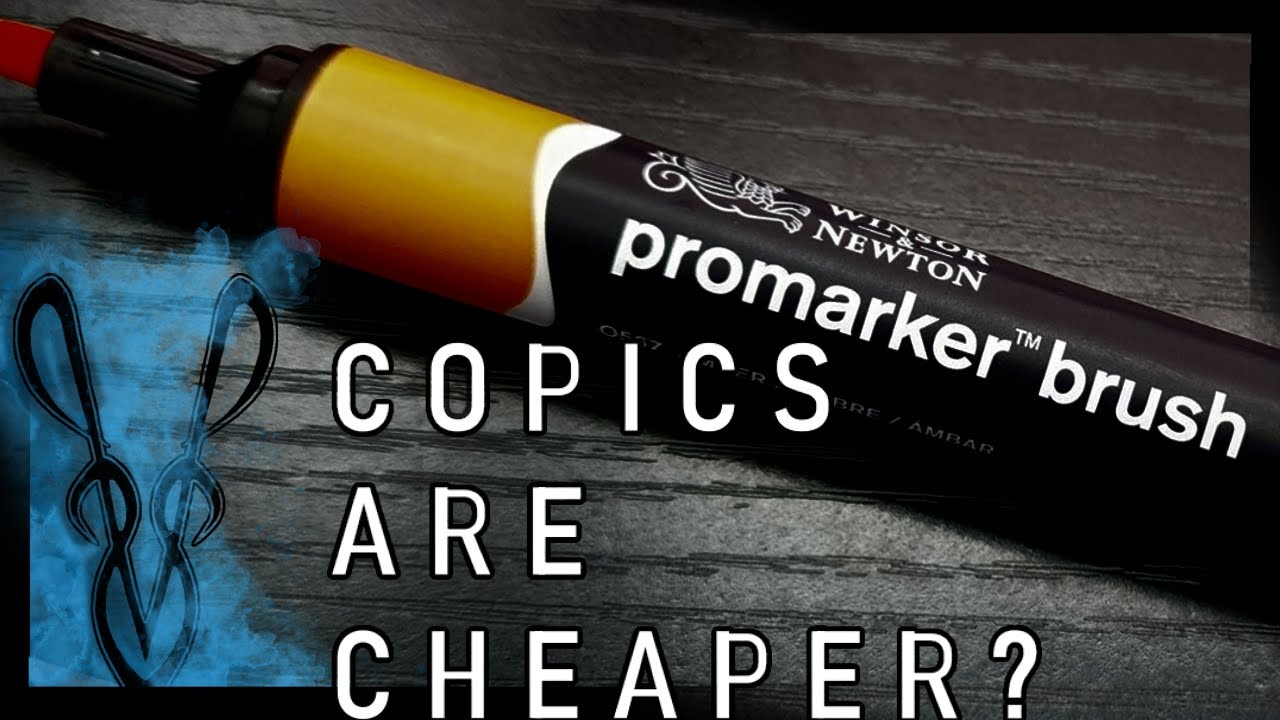 Winsor Newton Promarker Brush Review