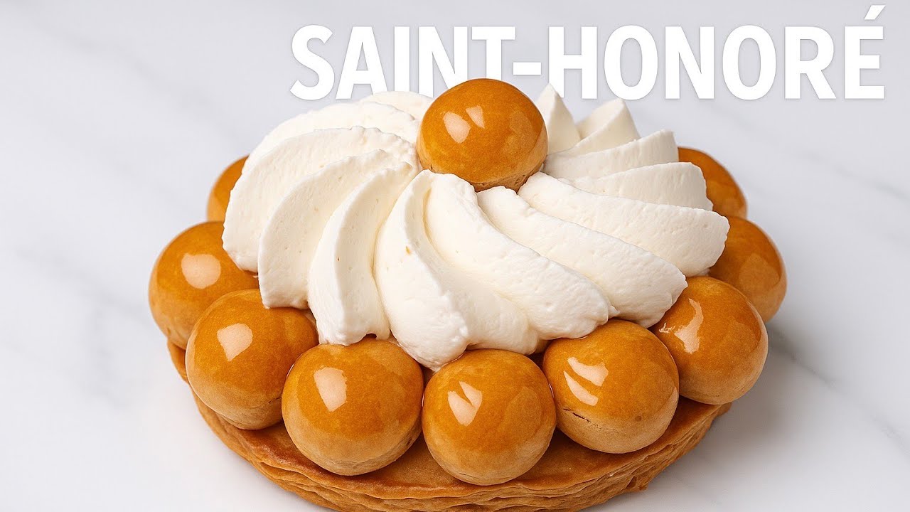 RECETTE DU SAINT-HONORÉ - CAP pâtisserie