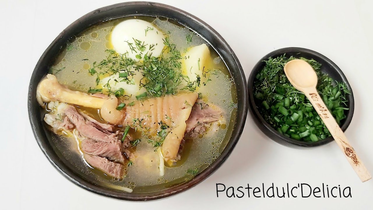 Caldo de Gallina Criolla, Delicioso y fácil de preparar-   Receta ecuatoriana
