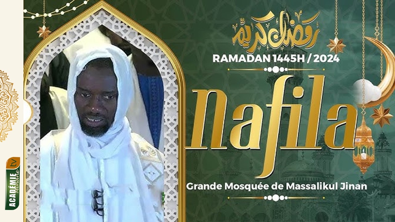 🔴 EN DIRECT TOUBA | Nafilah Ramadan 1446 – 7ème Nuit | Grande Mosquée de TOUBA | 23 févr. 2026