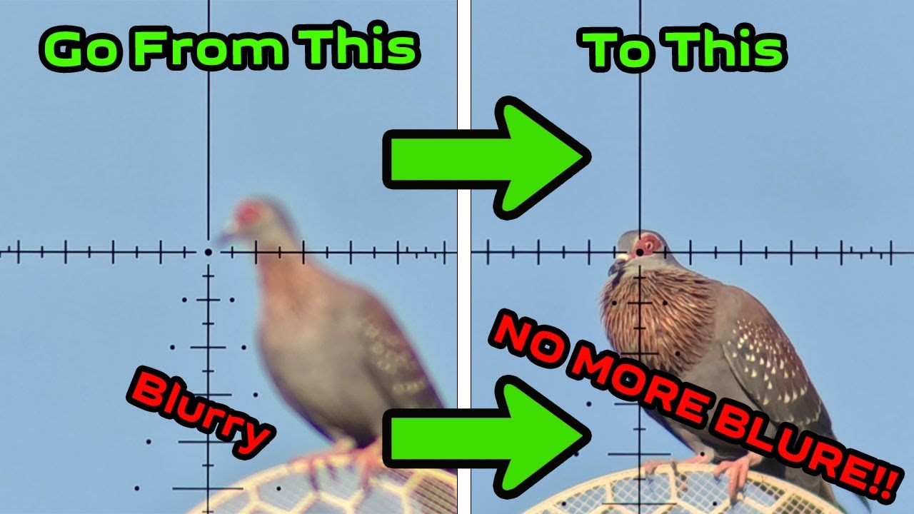How To Fix Your Blurry Scope Cam Footage Forever Very Easily