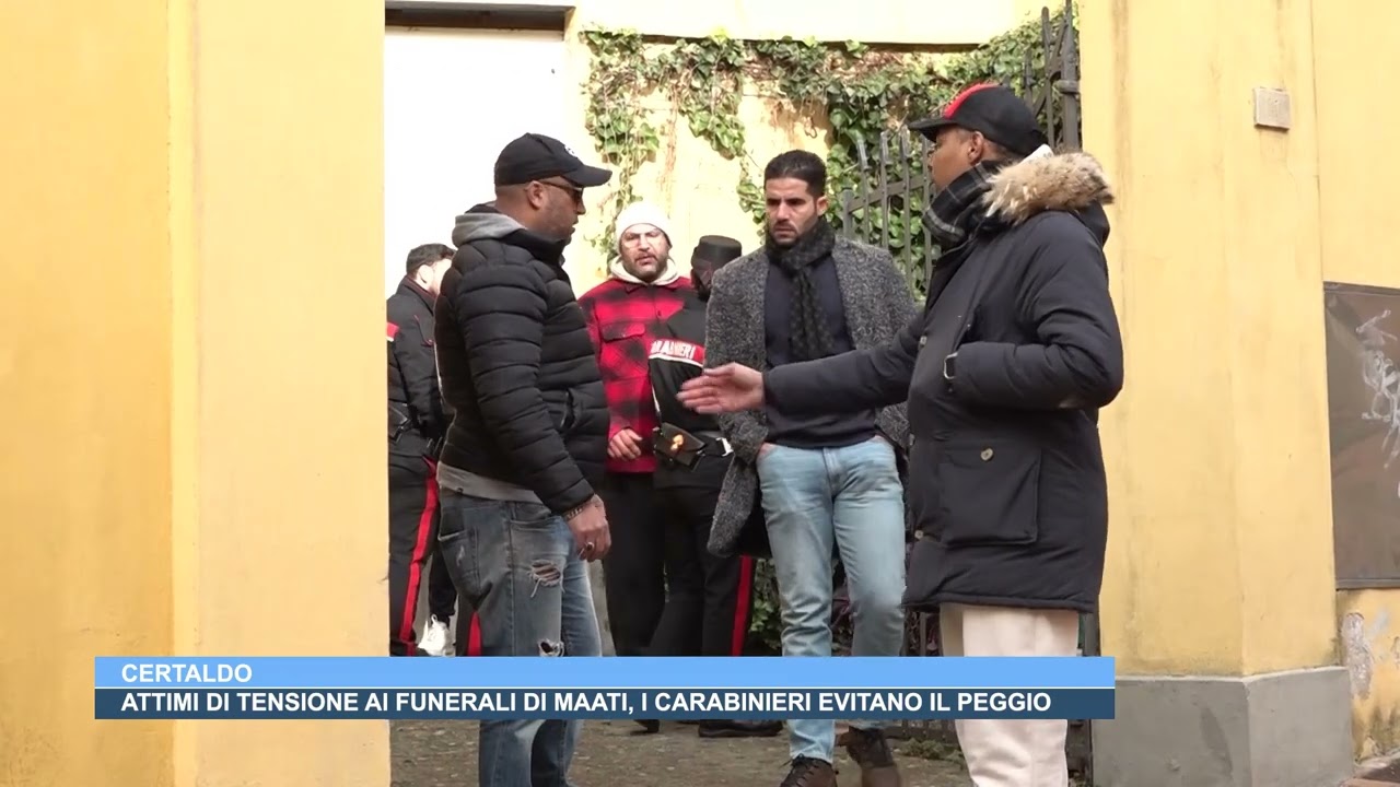 15gen TAFFERUGLI FUNERALI MAATI MUBAKIR, CERTALDO