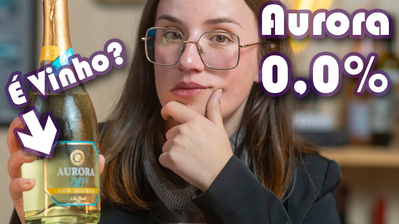 Espumante sem álcool Aurora. É bom? É vinho mesmo?
