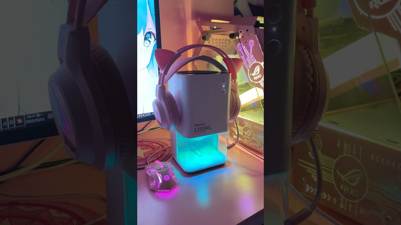 Why can&rsquo;t high-end gaming setups live without Dehumidifier?#easyacc #dehumidifier #gamingsetup