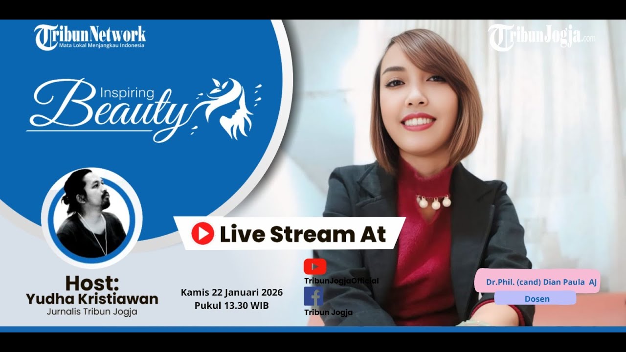 🔴 LIVE Inspiring Beauty Bersama Dosen, Dr.Phil. (cand) Dian Paula Aj