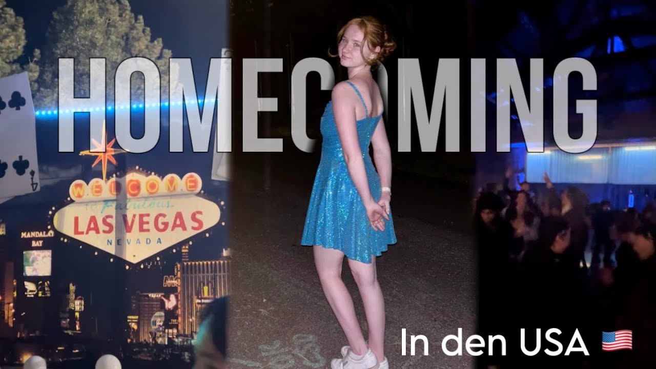 HOMECOMING in den USA 🪩/ Spiritweek, Football 🏈, GRWM + Dance// Auslandsjahr 23/24