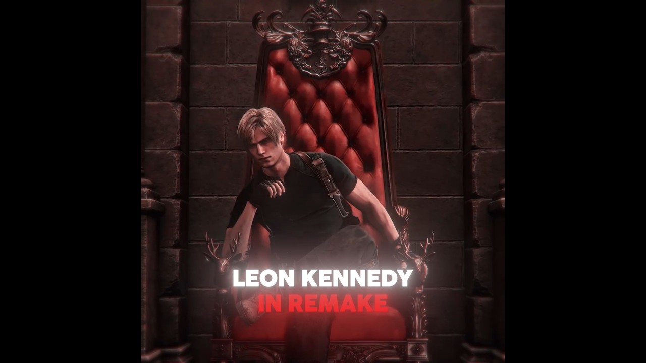 Leon Kennedy Original VS Remake || Resident Evil 4 || Ft. Lost Soul Down X Lost Soul (Slowed)