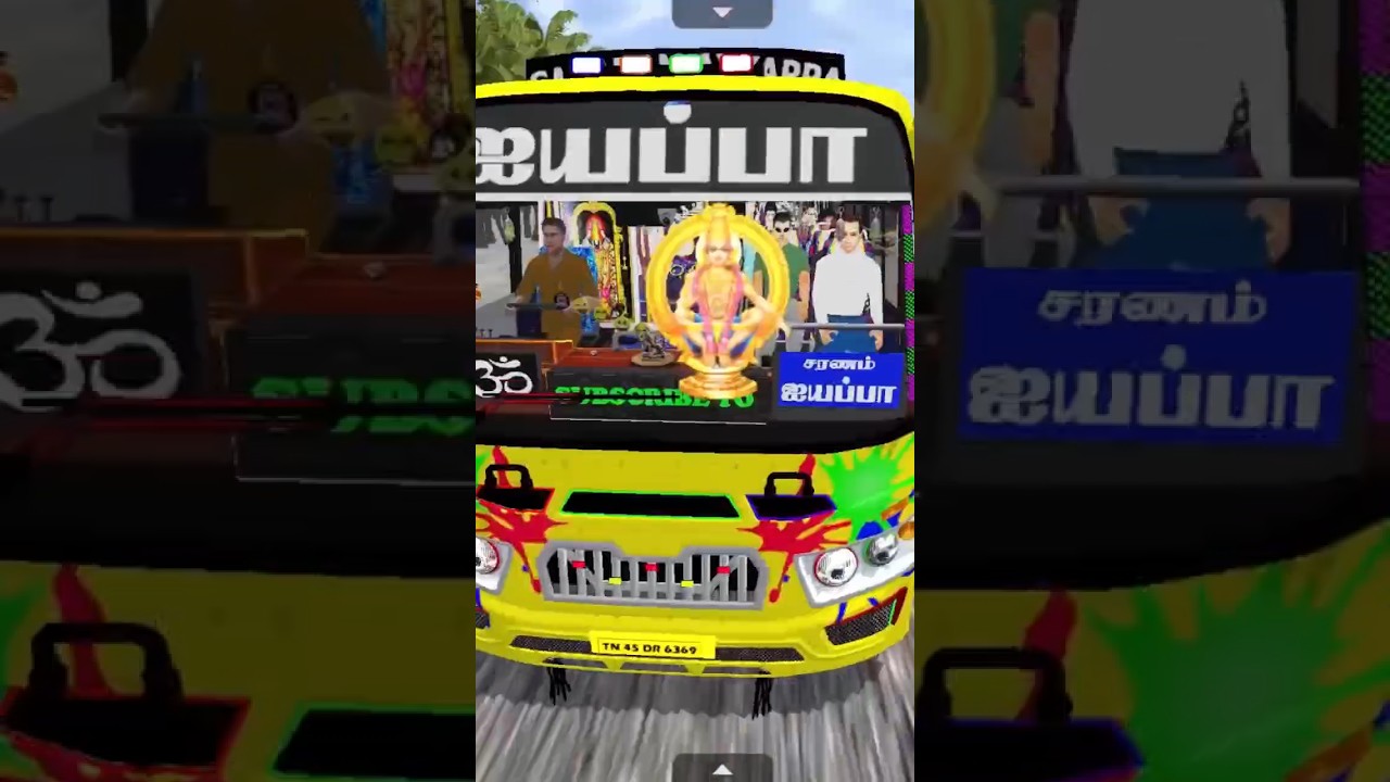 🙏 Ayyappan bus trip mod bussid #shortsfeed #subscribe