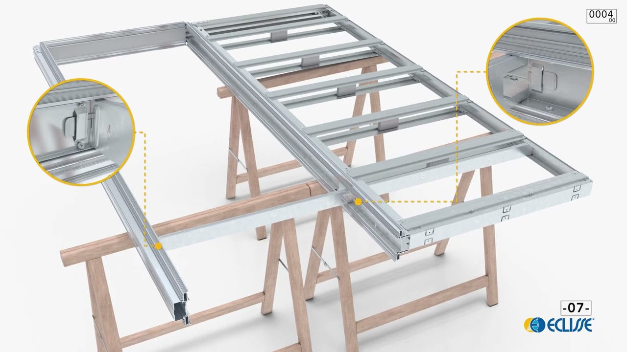 Eclisse Single SYNTESIS STUDWALL KIT 100 mm - Installation Video