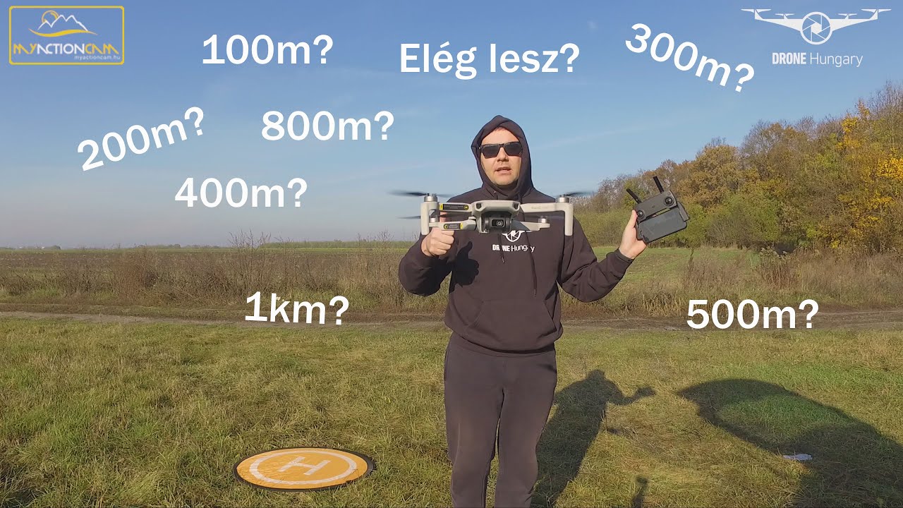Meddig repül el a DJI Mavic Mini - Drone Hungary - Drón teszt