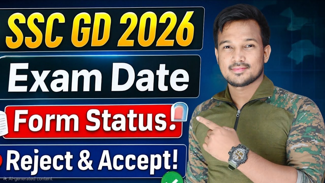 SSC GD New Exam Date 2026 | SSC GD ka Exam kab hoga 2026? SSC GD Constable Admit Card 2026 