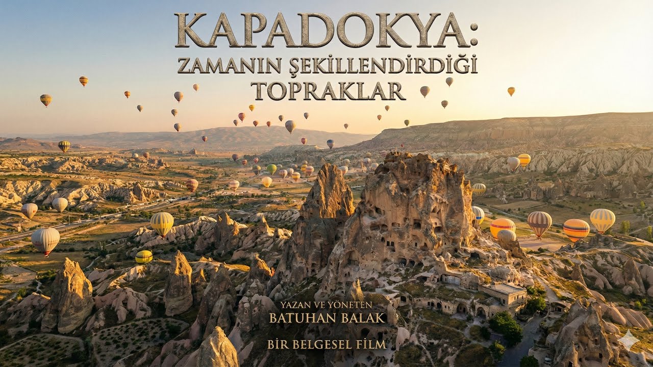 KAPADOKYA: Zamanın Şekillendirdiği Topraklar. Belgesel Filmi. 