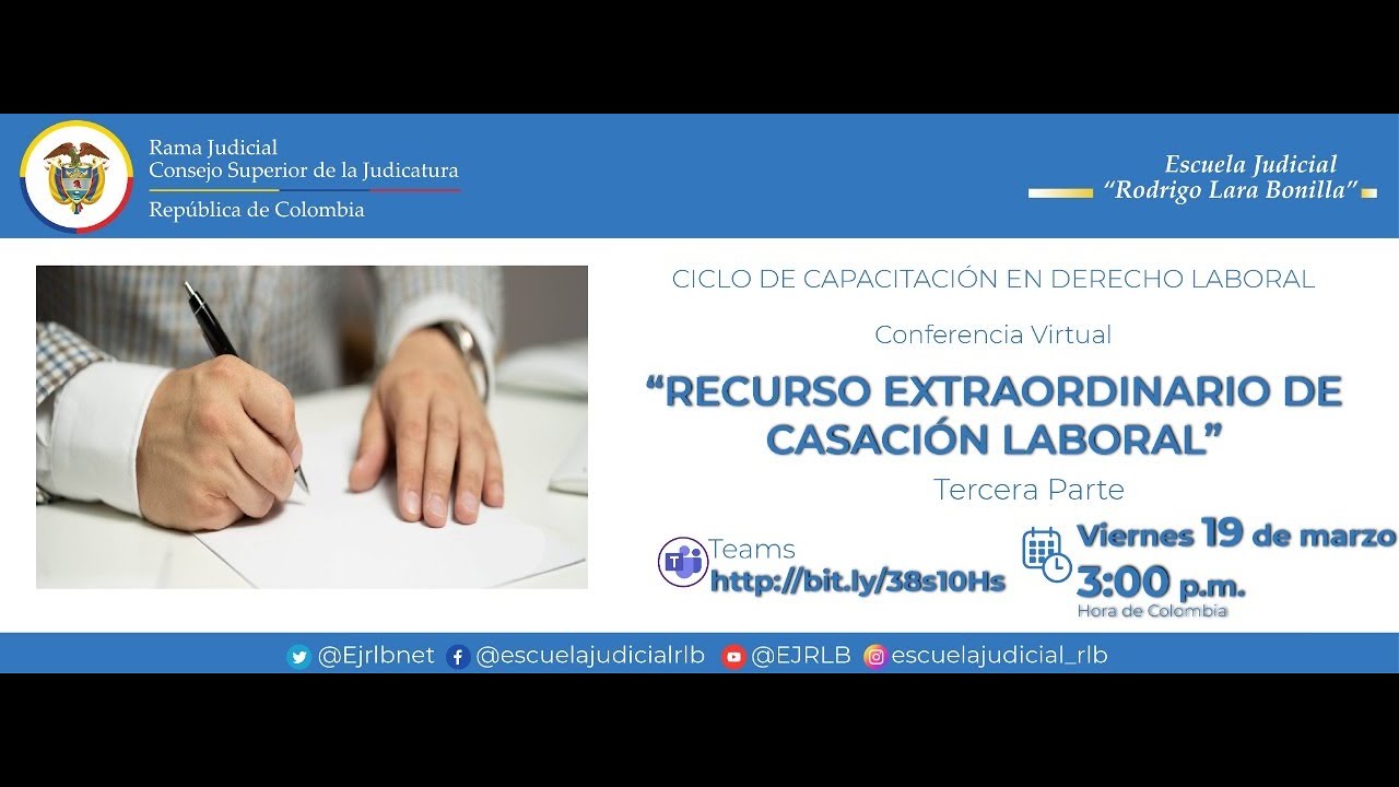RECURSO EXTRAORDINARIO DE CASACIÓN LABORAL - TERCERA PARTE