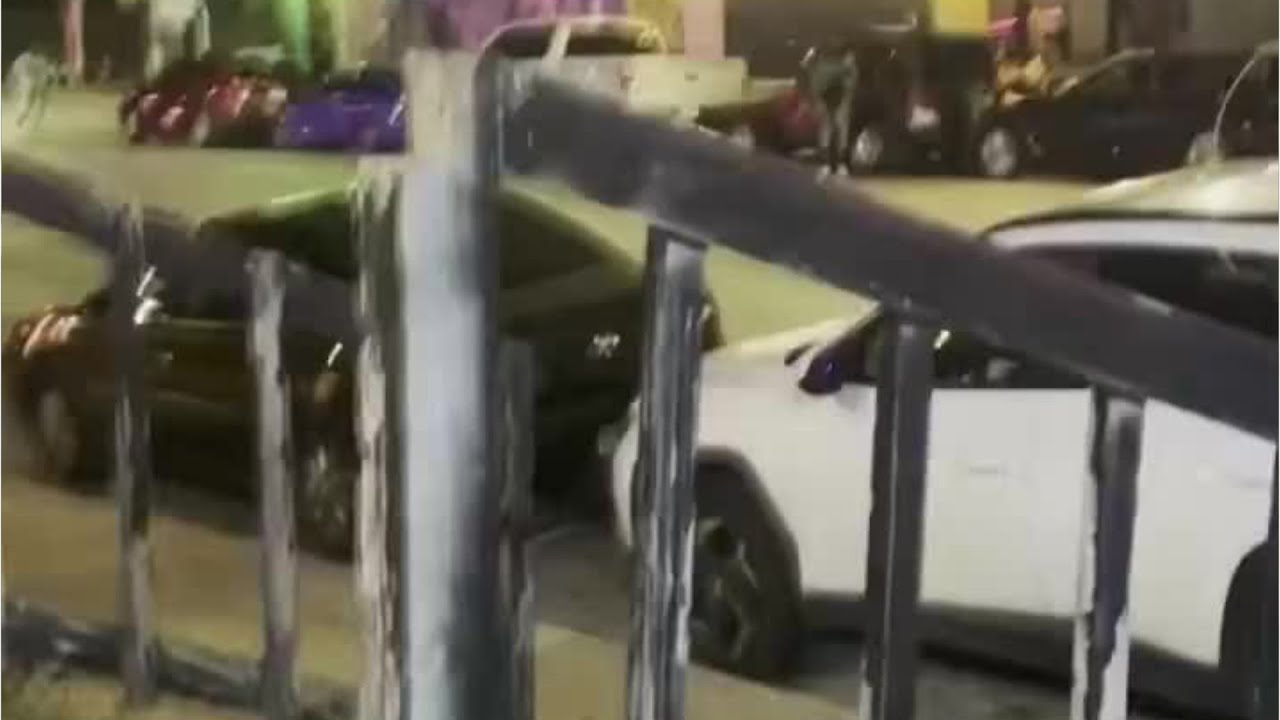 Chilling footage captures Texas mass shooter opening fire, killing three and injuring 14