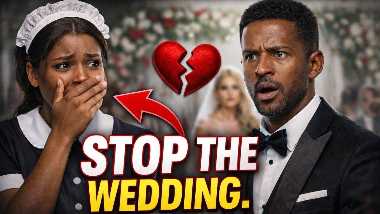 A Poor Maid Stopped A Billionaire’s Wedding With One Sentence… What She Revealed Changed Everything