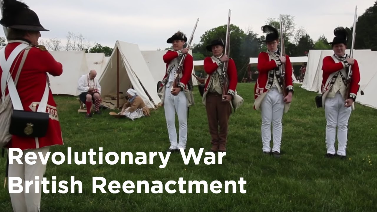 Revolutionary War British Soldier Camp Life