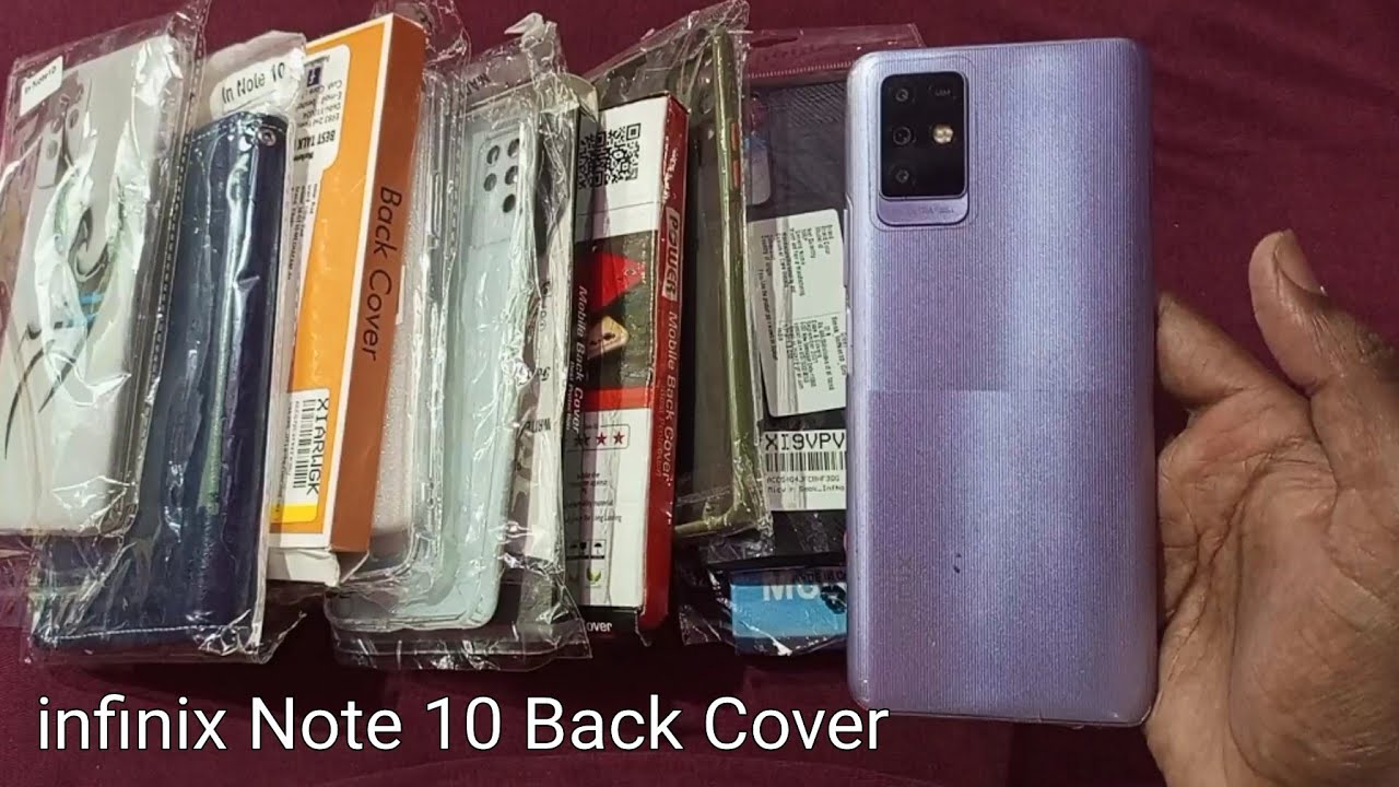 infinix Note 10 - Best Case & Cover || infinix Note 10 Back Cover