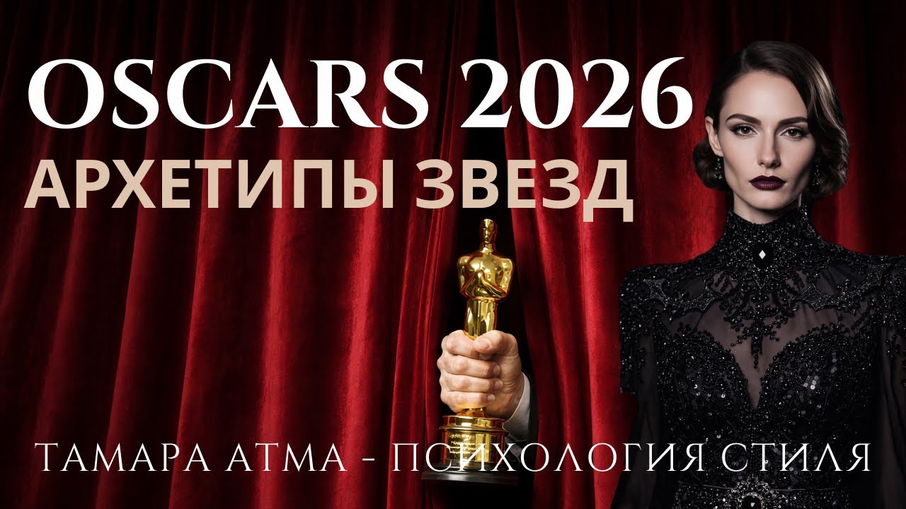 АРХЕТИПЫ ЗВЁЗД НА ОСКАР 2026: КАК СТИЛЬ УСИЛИВАЕТ ИЛИ БЛОКИРУЕТ ЛИЧНОСТЬ