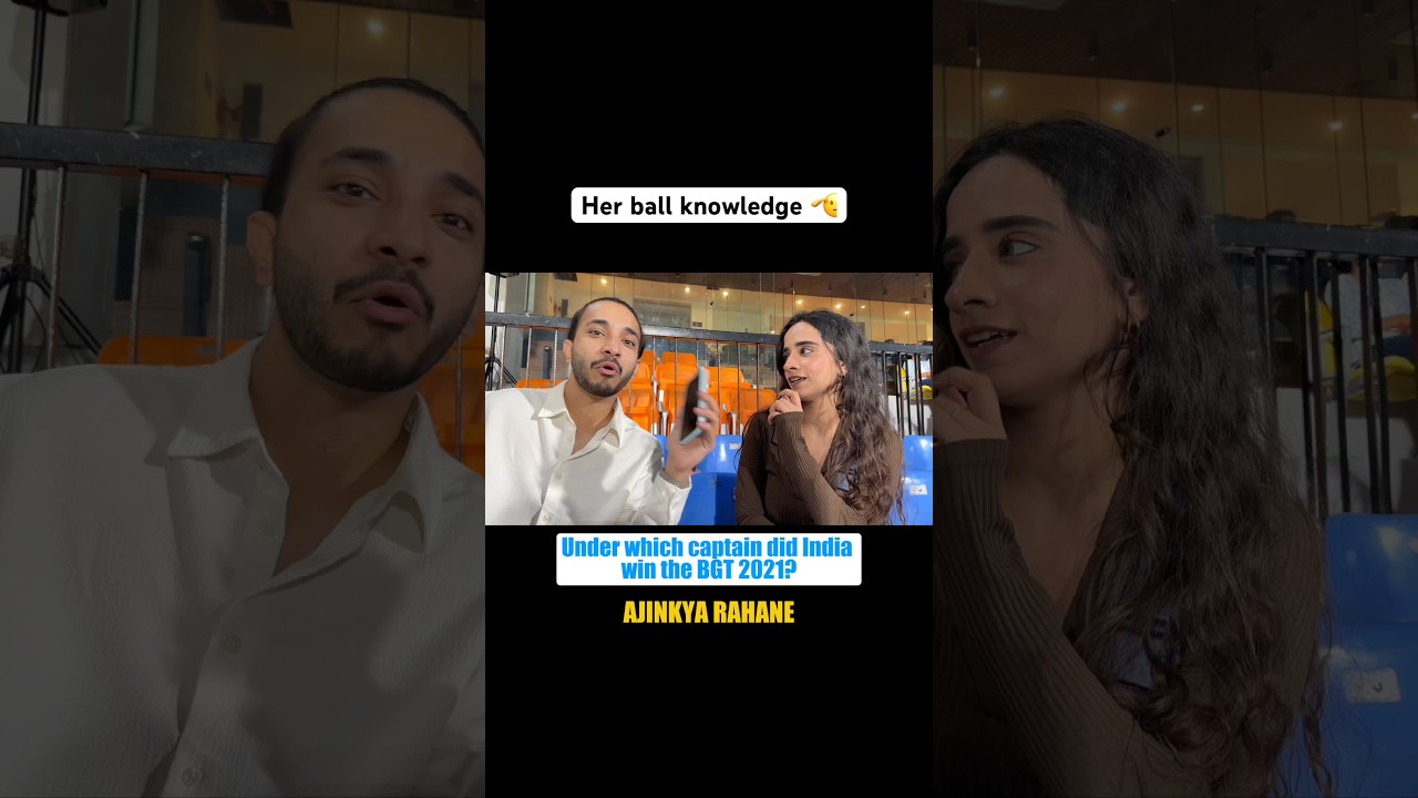 Ma'am your knowledge is amazing 🫡 #quiz #cricket #cricketquiz