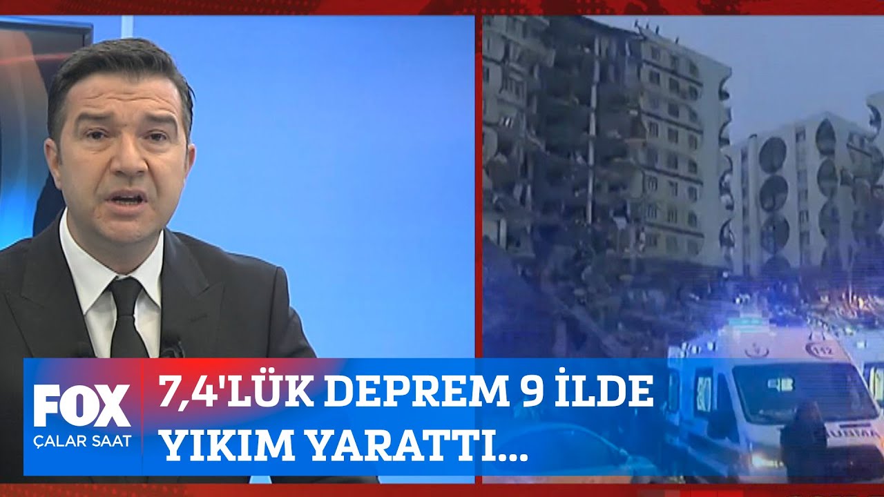 7,4'lük deprem 9 ilde yıkım yarattı... 6 Şubat 2023 İlker Karagöz ile Çalar Saat