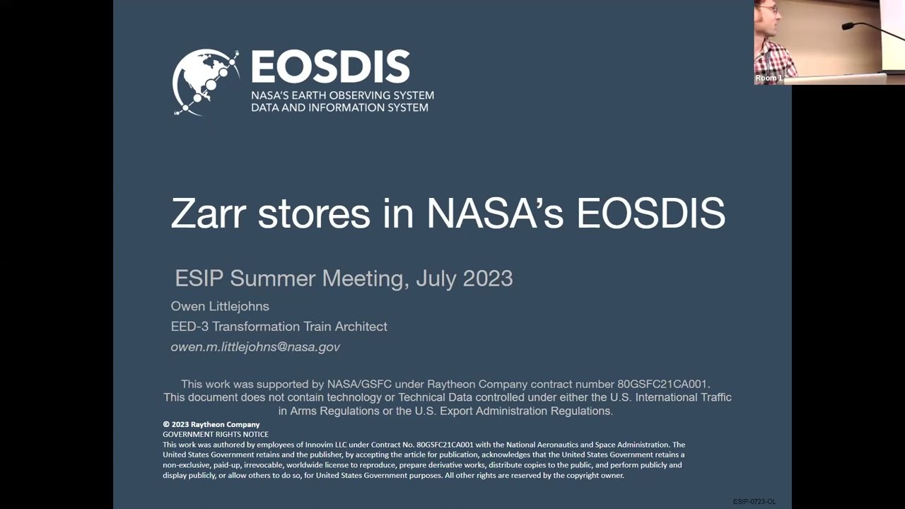 Cloud-Optimized Data in EOSDIS
