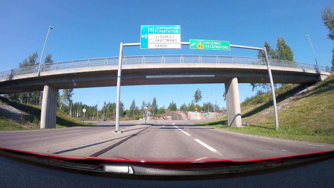【4K】Suburbs to Helsinki Drive