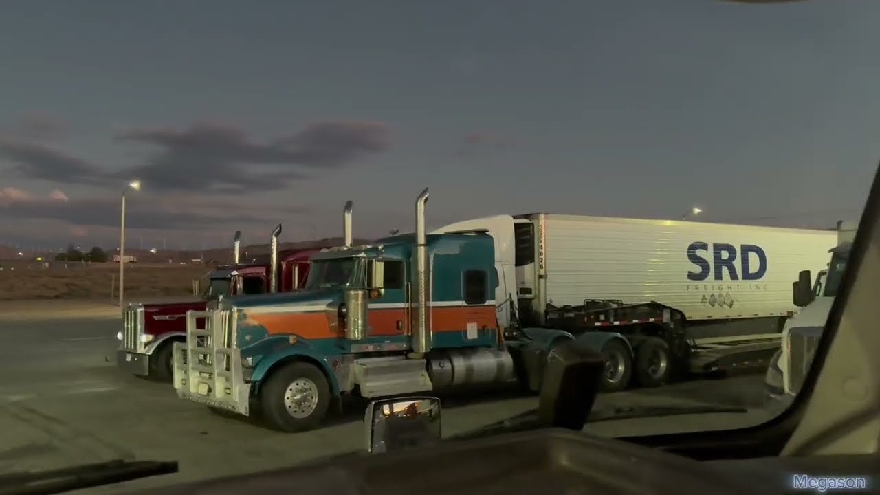 14 февраля 2026 г. California Trucking-Making a delivery and getting groceries.