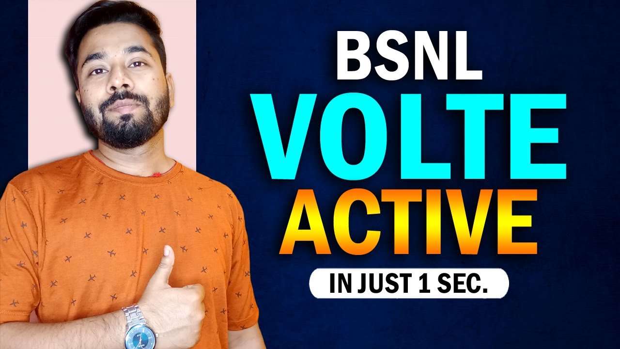 Bsnl volte activation 2025 | Bsnl volte kaise active kare? How to active bsnl volte?